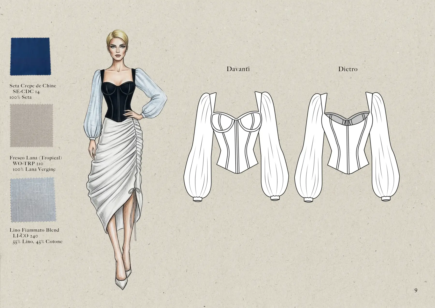 The Talented Mr. Ripley — Technical drawings, board 9 of 17