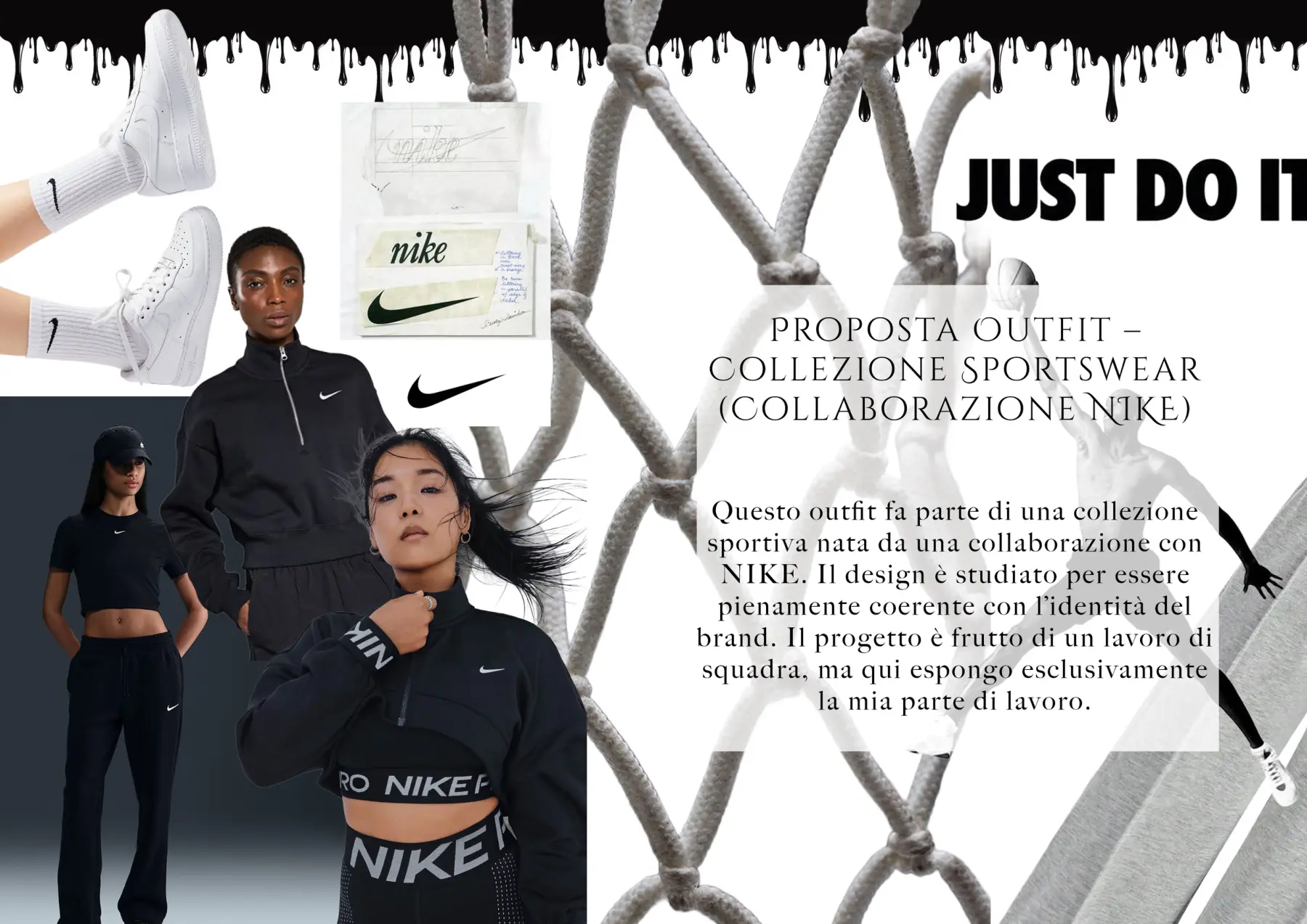 Sportswear — Concept, board 1 of 4